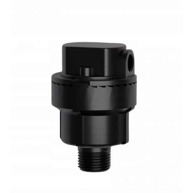 Automatický odvzdušňovač 1/2'' černý těsnění