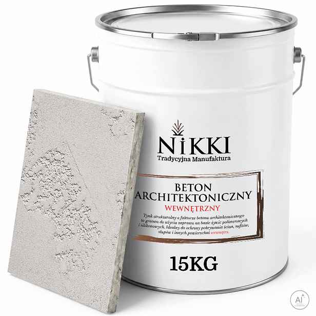 Dekorativní architektonický beton vnitřní 10 m2 15 kg, šedý světlý F264