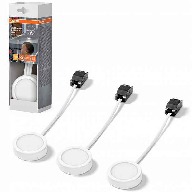 Podskříňková lampa Přenosná nábytková Led 3000K 250lm Spot Osram