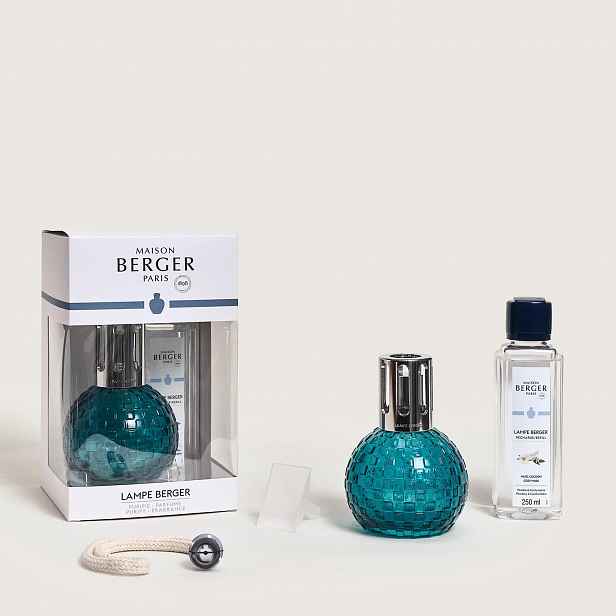 Sada Maison Berger katalytická lampa Disco Green náplň Cosy Musk