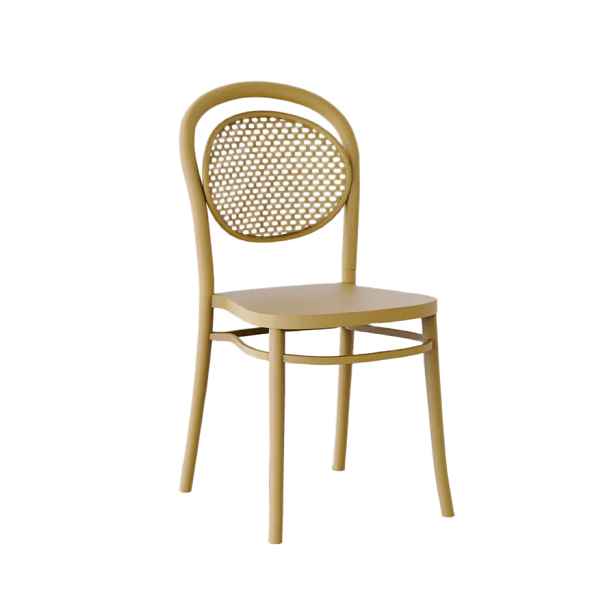 Stima Plastová židle PLUTO - cappucino