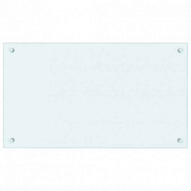 vidaXL Kuchyňský panel mléčný 70 x 40 cm tvrzené sklo