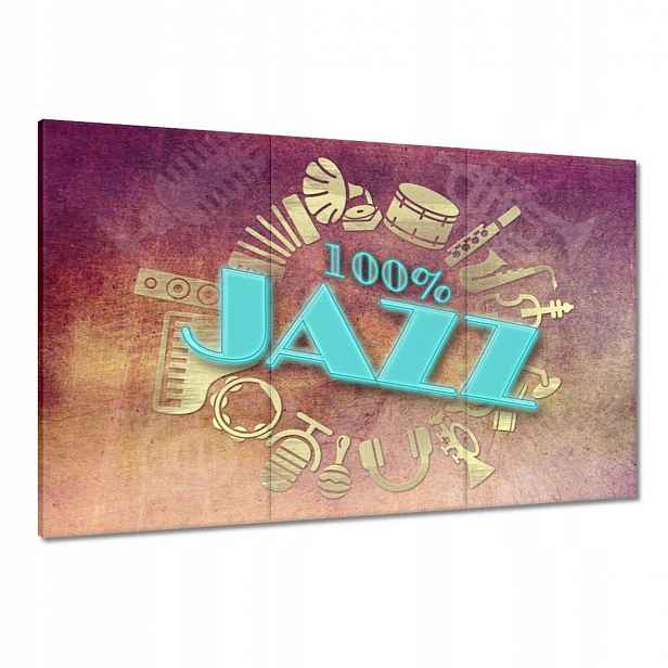 Obrazy 120 x 80 100 % Jazz