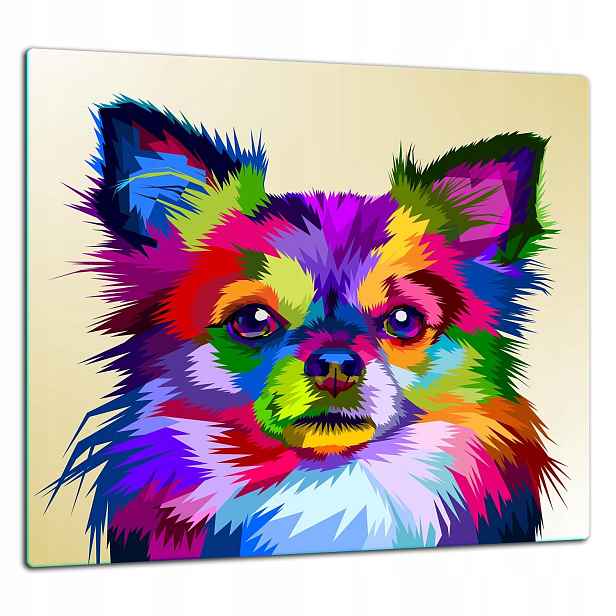 Skleněná Ochranná Deska Panel Lepidlo 65x60 Pes Tvrzené Sklo