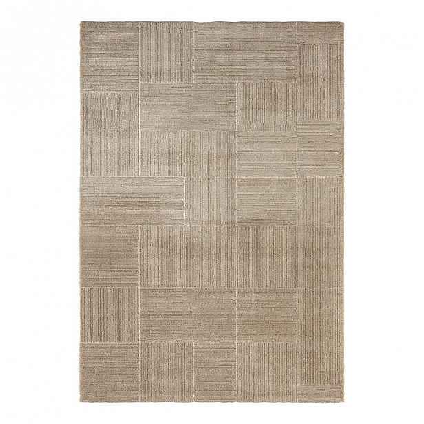 Béžovokrémový koberec Elle Decor Glow Castres, 80 x 150 cm
