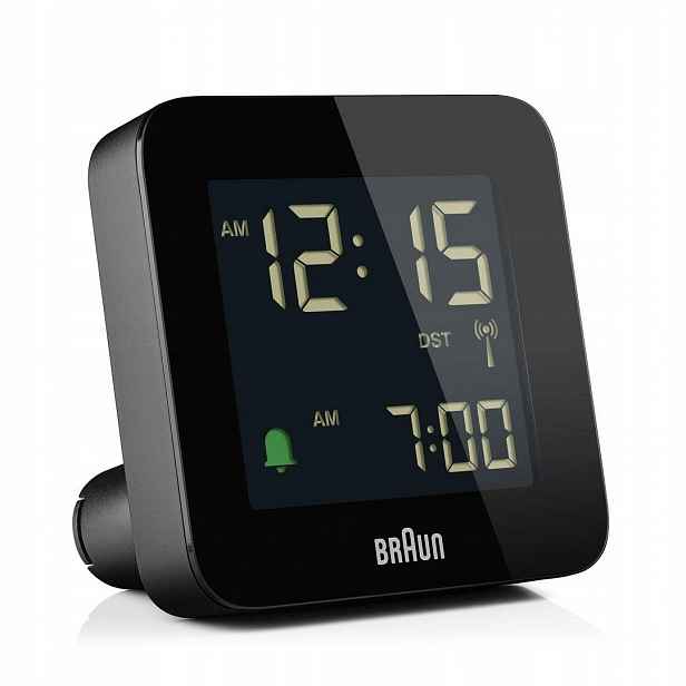 Budík Braun BC09 LCD radio controlled Dcf