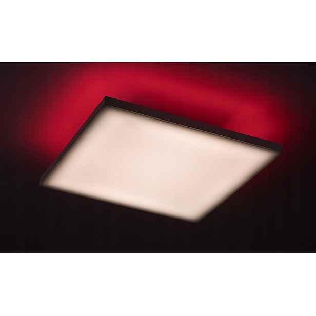 Rabalux Stropní Svítidlo Rgb s dálkovým ovládáním 30cm Led 18W Bílý Čtvercový Faramir