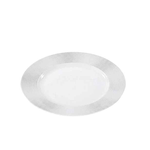 Sada 6 talířků na dort 17 cm Yvonne G465 Ola platina Chodzież
