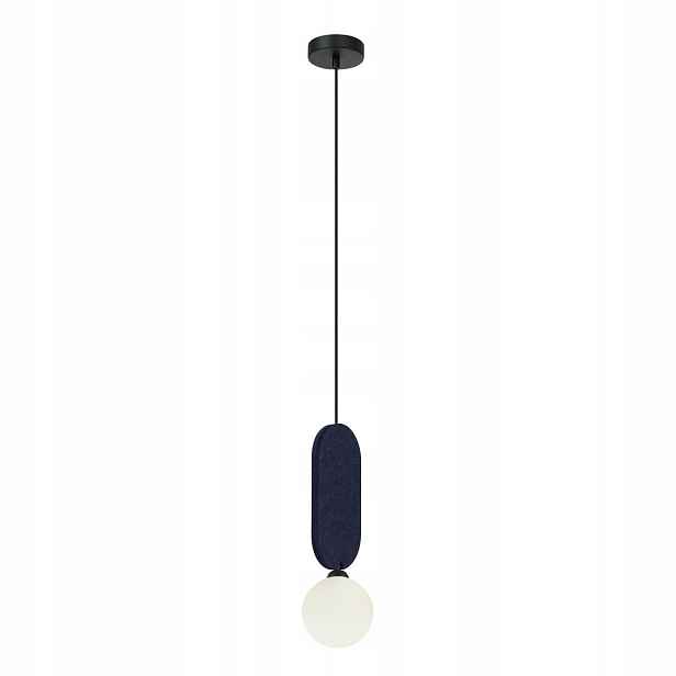 Závěsná Led lampa Lorenzo Modrá Slitina kovů 1xG9 na Ganek Italux