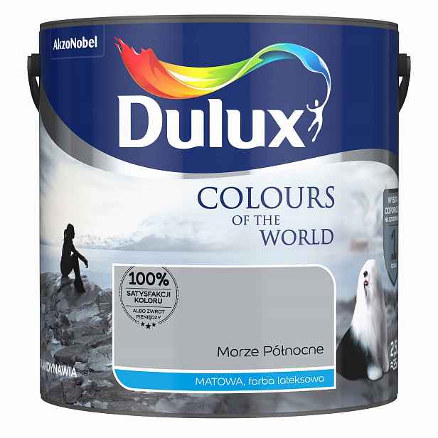 Dulux Barvy světa barva Severní moře mat 2,5L