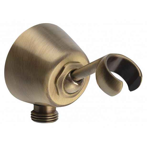 Sapho - Sprchové kolínko s držákem, bronz SUP4B6