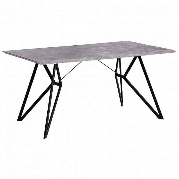 Beliani JÍDELNÍ STŮL 160/90/76 cm Světle šedý Obdélníkový Buscot