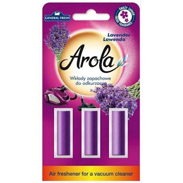 General Fresh Arola vůně do vysavače Levander (levandule) 3ks