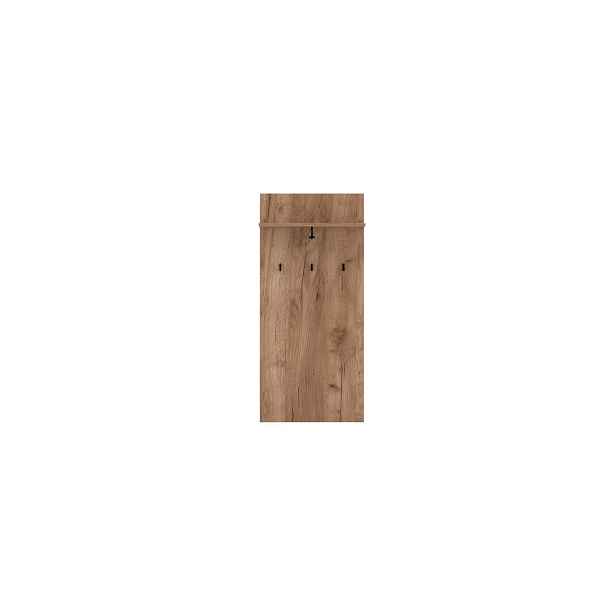 Vivaldi Nástěnný předsíňový věšák Bilbao 63,4 cm dub Craft Tobacco
