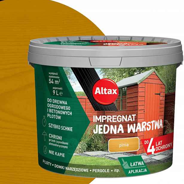 Altax Impregnát Jedna vrstva 9L Pinia