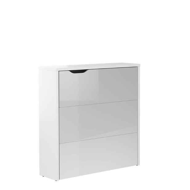 Dig-net nábytek Posuvný stůl Lenart WORK CONCEPT CW-2P slim | pravá Barva: bílý lesk