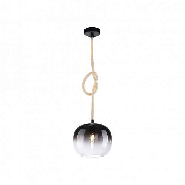 Závěsná lampa Led Luma Černá Kov Moderní Regulace Paul Neuhaus