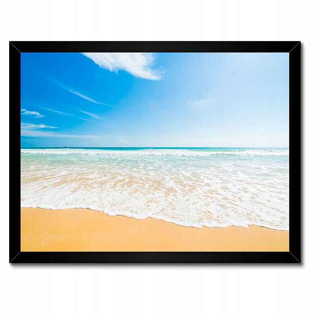 Plakáty v rámu 40x30 Pláž až příjemné
