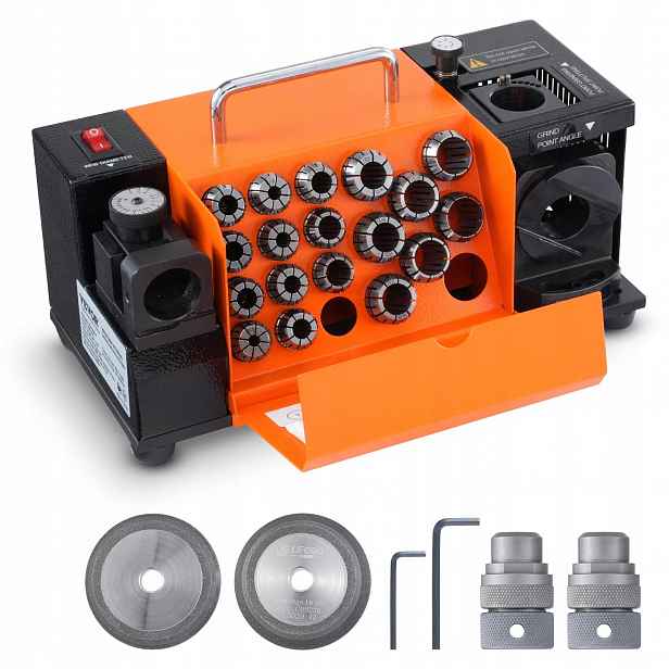 Bruska brousek pro frézy 3-20 mm vrtáky 18 držáků MR-20G