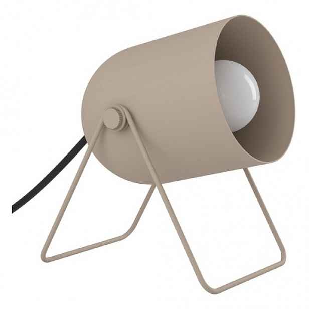 Eglo TILSTON stojací lampa písková ocel 44165