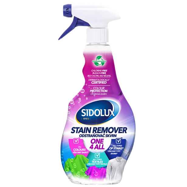 SIDOLUX Odstraňovač skvrn 500ml