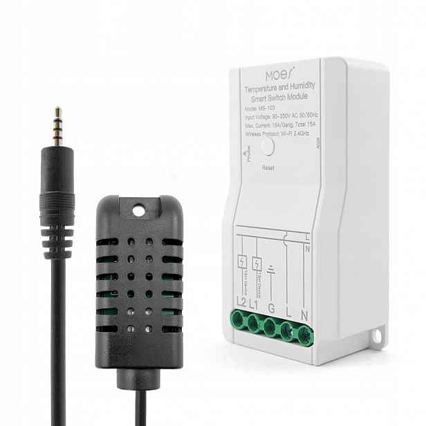 Termostat MS-103 Sonda vlhkosti, teplota Tuya Wifi