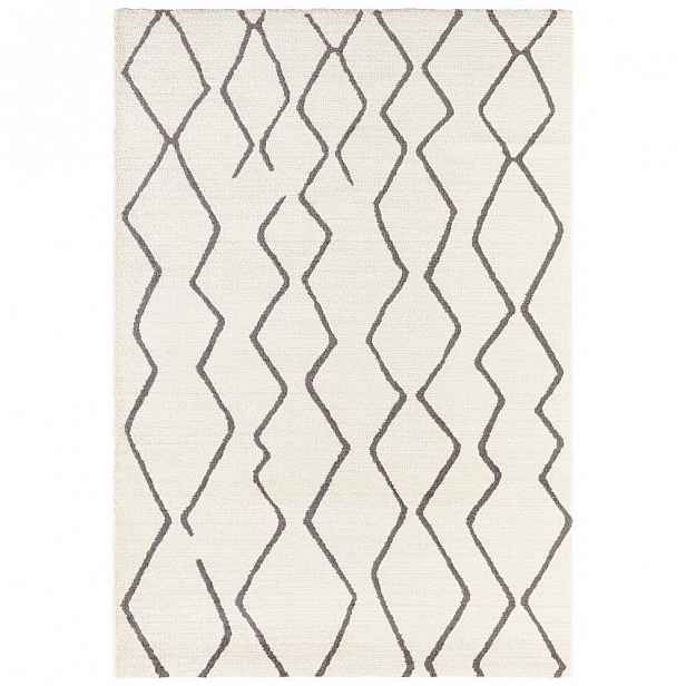 Krémový koberec Elle Decor Glow Vienne, 120 x 170 cm