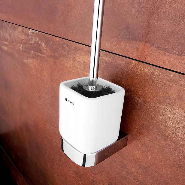 Nimco Nikau chrom, Wc štětka, keramika, patentovaný design Nk 30094KN-26_
