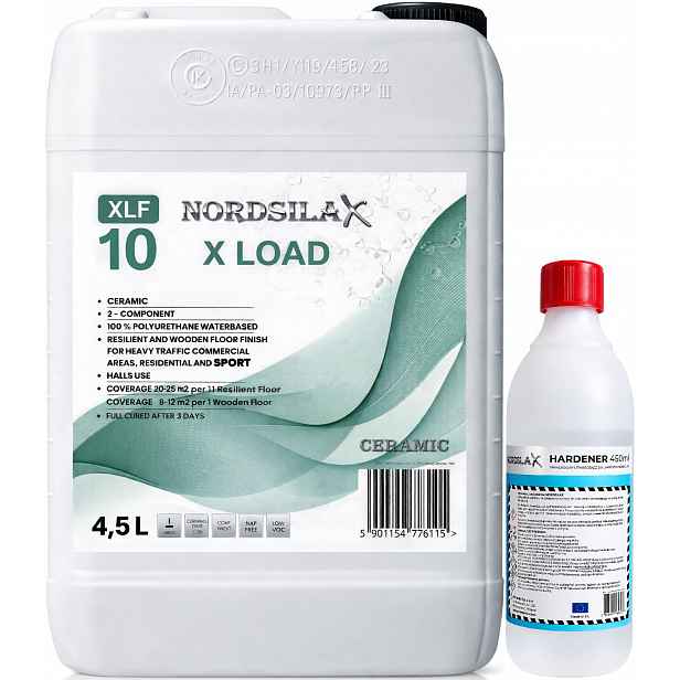 Nordsilax X Load 10 Extra Mat 4,95L keramický lak 2K