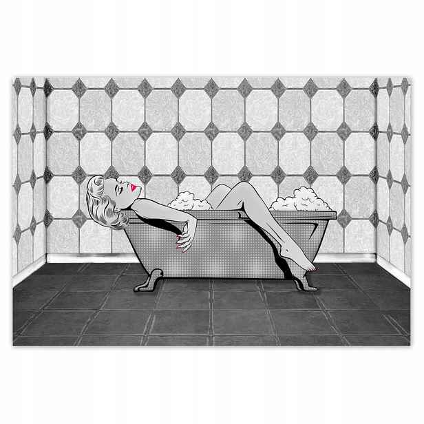 Plakáty 185x125 Marylin Monroe ve vaně
