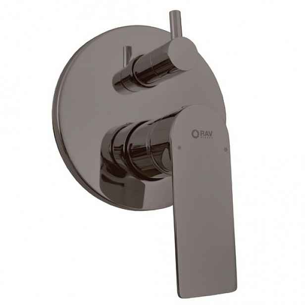 RAV SLEZÁK Nil vanová baterie včetně podomítkového tělesa metal grey kartáčovaná NL185MGK