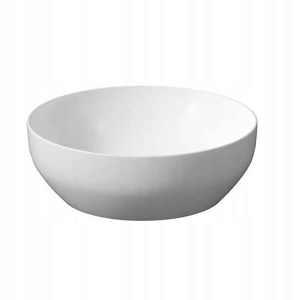 Umyvadlo na desku Larga Round bílá mat (40X40) (K677-018) /po/