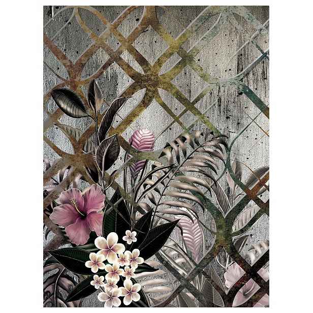 Fototapeta Tropické květiny Frangipani vinylová 184x254 lepidlo