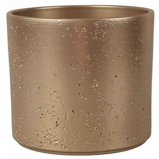 Obal Pillar lava 21 cm gold effekt