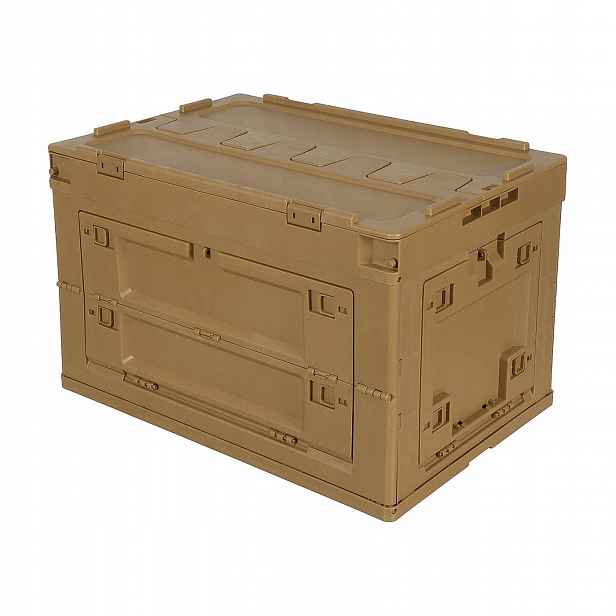 Skládací plastový box 60L béžový