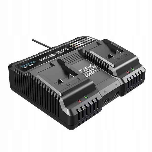 Rychlonabíječka Dvojitá Smart 18V Sas+all