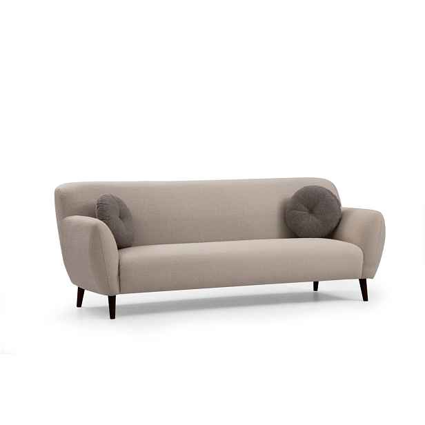 Hanah Home Třímístní pohovka Enna 220 cm béžová