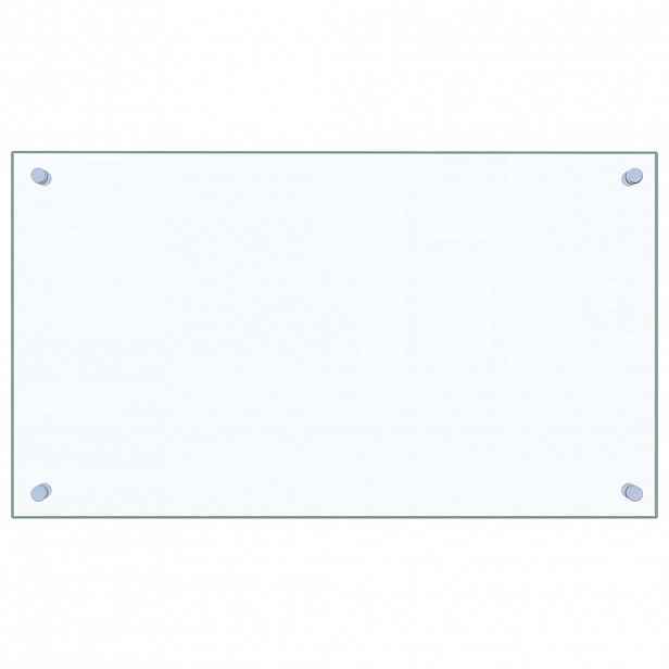 vidaXL Kuchyňský panel průhledný 70 x 40 cm tvrzené sklo