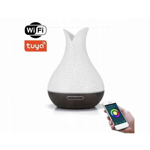 Bot Smart aroma difuzér B5 bílá a tmavě hnědé dřevo 400ml