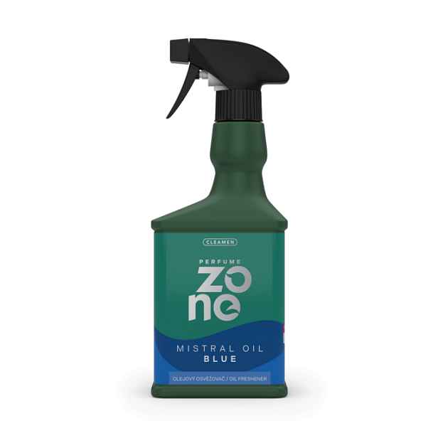 CLEAMEN Perfume Zone Mistral oil blue olejový osvěžovač 550ml