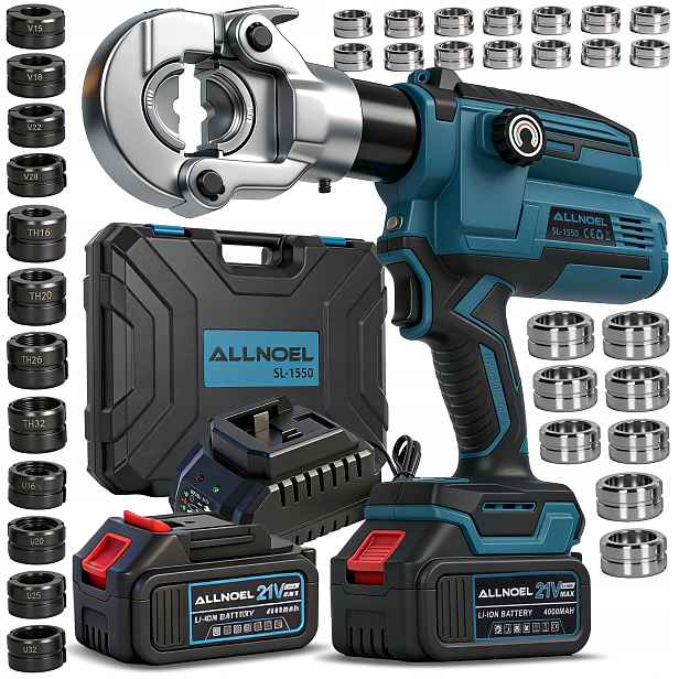 Kleště Na Trubky Pex Elektrické Lisovací Hydraulické Matrice V+u+th 2X 21V