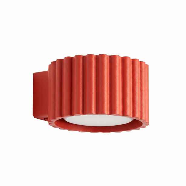 Nástěnná lampa Aura červená Gx53