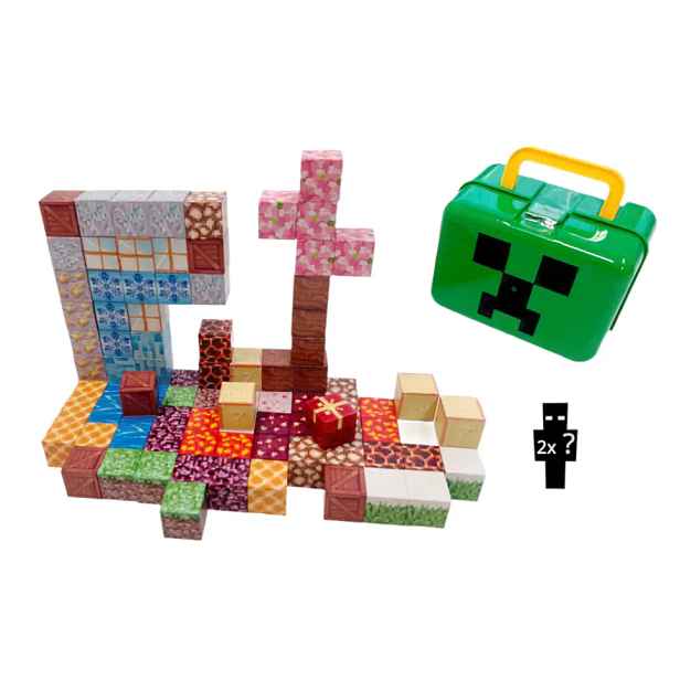 Toybit Magnetická stavebnice Minecraft Creeper MSTB2407