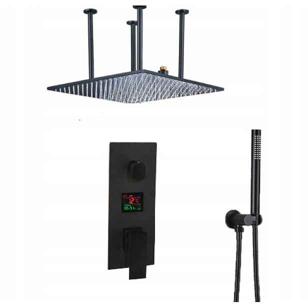 Podomítkový Set Dešťová Sprcha 50 cm