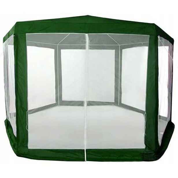 MultiGarden Paw Zahradní stan 2 x 2 x 2 m s moskytiérou, zelený