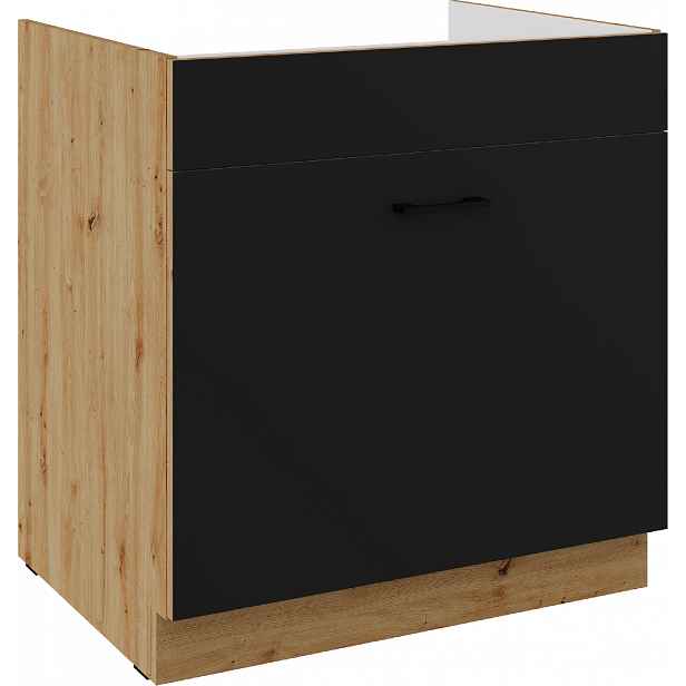 Spodní skříňka pod dřez Modena 80 ZL 1S BB - Premium Box