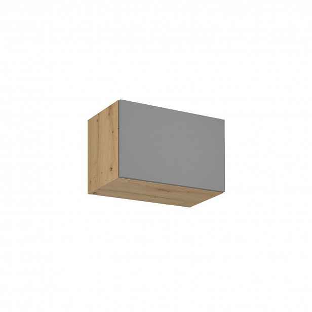Závěsná kuchyňská skříňka LANGEN G60KN Dub artisan/béžová