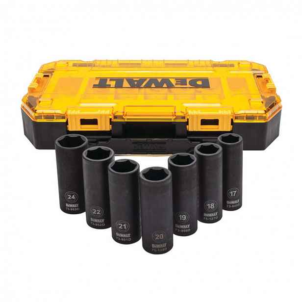 DeWALT - 7dílná sada prodloužených nástrčných klíčů DWMT74737-0