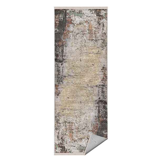 Hnědo-béžový koberec běhoun 80x200 cm – Mila Home