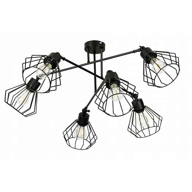 stropní svítidlo s nastavitelným lustrem Loft Metal 6